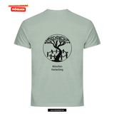 Clique Basic - T - Herren - sage green - beidseitig bedruckt - Rotbuchenschule München