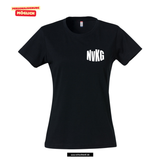 Clique BASIC T - Damen - schwarz - beidseitig bedruckt - Nikolaus-von-Kues Gymnasium