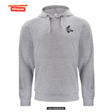 BASIC Hoody - Kinder - grey melange - Druck beidseitig - Oberschule Braunlage