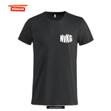 Clique Basic - T - Herren - schwarz - beidseitig bedruckt - Nikolaus-von-Kues Gymnasium