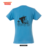 Clique BASIC T - Damen - turquoise- beidseitig bedruckt - Königs Wusterhausen Marie-und Hermann-Schmidt Schule