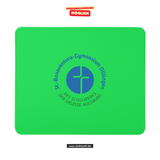 CT Mousepad - grün - St.-Bonaventura-Gymnasium Dillingen - Logo bunt