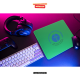 CT Mousepad - grün - St.-Bonaventura-Gymnasium Dillingen - Logo bunt