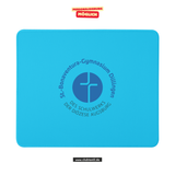 CT Mousepad - blau - St.-Bonaventura-Gymnasium Dillingen - Logo bunt
