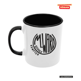 CT Tasse - schwarz - Maria-Ward-Schule Kempten - Logo schwarz