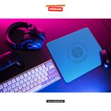 CT Mousepad - blau - St.-Bonaventura-Gymnasium Dillingen - Logo bunt