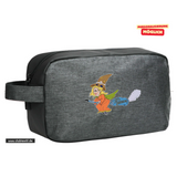 Clique PRESTIGE Toilet Case - Kulturbeutel - Oberschule Braunlage - Logo Hexe bunt