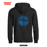 BASIC Hoody - Unisex - schwarz - Druck beidseitig - V3 - St. Bonaventura Dillingen Gymnasium