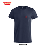 Clique Basic - T - Herren - dark navy - 1976 - Mannheim Feudenheim Gymnasium