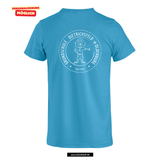 Clique Basic - T - Herren - turquoise - beidseitig bedruckt - Oldenburg Grundschule Dietrichsfeld