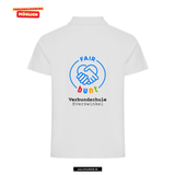 Clique BASIC Polo - Herren - weiß - beidseitig bedruckt - Verbundsschule Everswinkel