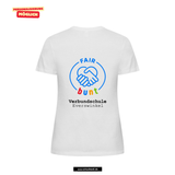 Clique BASIC T - Damen - weiß - beidseitig bedruckt - Verbundsschule Everswinkel