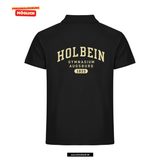 Clique BASIC Polo - Herren - schwarz - beidseitig bedruckt - Holbein Gymnasium Augsburg