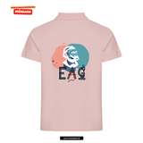 Clique BASIC Polo - Herren - candy pink - beidseitig bedruckt - Ernst-Abbe-Gymnasium Jena
