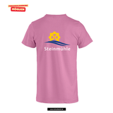 Clique Basic - T - Kinder - bright pink - beidseitig bedruckt - Steinmühle Marburg