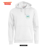 BASIC Hoody - Unisex - weiß - Druck beidseitig - Skiteam - Städtische Sekundarschule Straelen
