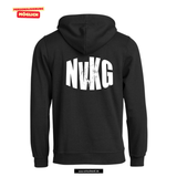 BASIC Hoody - Kinder - schwarz - Druck beidseitig - Nikolaus-von-Kues Gymnasium