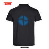 Clique BASIC Polo - Herren - schwarz - Druck beidseitig - V3 - St. Bonaventura Dillingen Gymnasium