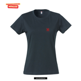 Clique BASIC T- Damen - dark navy - 1976 - Mannheim Feudenheim Gymnasium