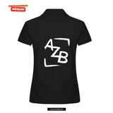 Clique BASIC Polo - Damen - schwarz - Druck beidseitig - Anna Zillken Berufskolleg Dortmund
