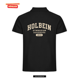 Clique BASIC Polo - Herren - schwarz - beidseitig bedruckt - Holbein Gymnasium Augsburg