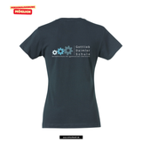 Clique BASIC T - Damen - dark navy - beidseitig bedruckt - Gottlieb-Daimler-Schule Ludwigsfelde