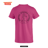 Clique Basic - T - Herren - bright cerise - beidseitig bedruckt - Oldenburg Grundschule Dietrichsfeld