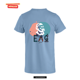Clique Basic - T - Kinder - light blue - beidseitig bedruckt - Ernst-Abbe-Gymnasium Jena