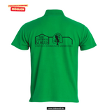 Clique BASIC Polo - Herren - apple green - beidseitig bedruckt - Adolf-Clarenbach Schule Neuss