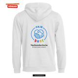 BASIC Hoody - Kinder - weiß - Druck beidseitig - Verbundsschule Everswinkel