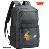 Clique PRESTIGE Backpack - Oberschule Braunlage - Logo Hexe bunt