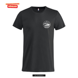 Clique Basic - T - Herren - schwarz - beidseitig bedruckt - Robert Schumann Gymnasium
