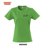 Clique BASIC Basic T - Damen - apple green - beidseitig bedruckt - Adolf-Clarenbach Schule Neuss