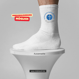 CT Tennissocken - weiß/weiß/bunt - St.-Bonaventura-Gymnasium