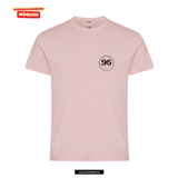 Clique Basic - T - Herren - Candy Pink - beidseitig bedruckt - Skiteam - Städtische Sekundarschule Straelen