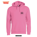 BASIC Hoody - Kinder - bright Pink - Druck beidseitig - Skiteam - Städtische Sekundarschule Straelen