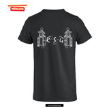 Clique Basic - T - Herren - schwarz - beidseitig bedruckt - Robert Schumann Gymnasium