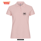 Clique BASIC Polo - Damen - Candy Pink - Druck beidseitig - Skiteam - Städtische Sekundarschule Straelen