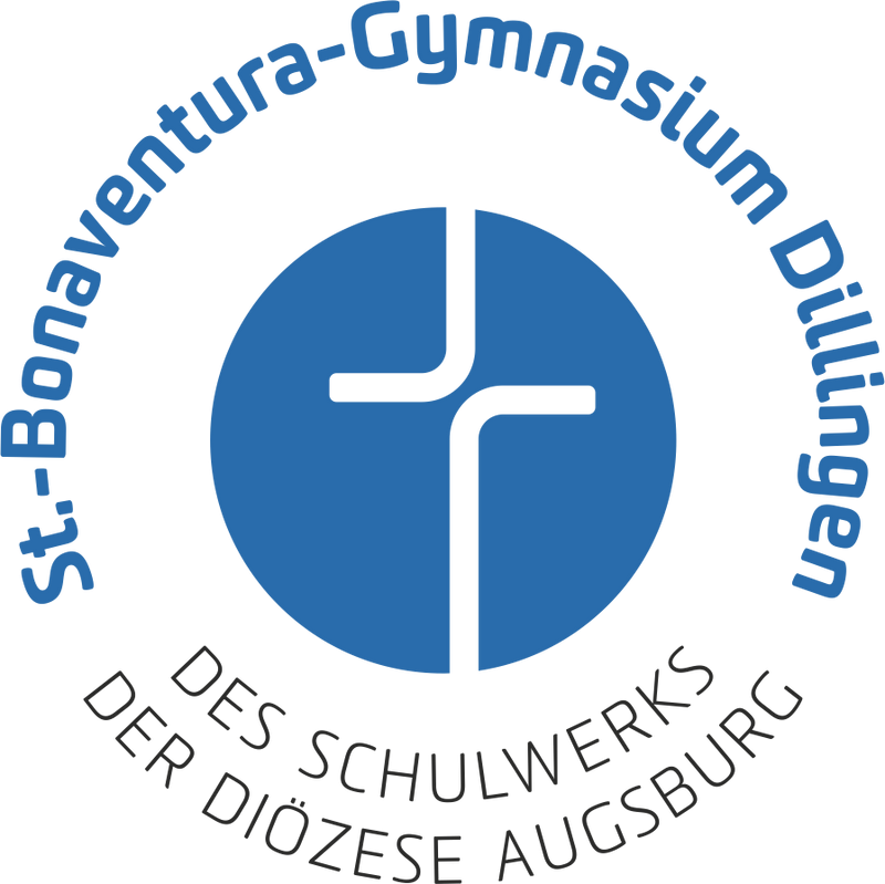 CT Thermoflasche - 500ml - weiß - St.-Bonaventura-Gymnasium - Logo