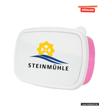 Brotzeitdose -pink - Steinmühle Schule und Internat Marburg