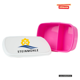 Brotzeitdose -pink - Steinmühle Schule und Internat Marburg
