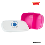 Brotzeitdose - pink - St.-Bonaventura-Gymnasium Dillingen 