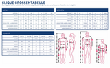Clique BASIC Active Short - Kinder - graumeliert - Starke Schule Odelzhausen - Logo