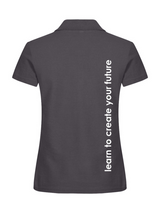 Clique BASIC  Polo - Damen - dunkelgrau - Realschule Affing