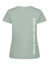 Clique BASIC-T - Damen - sage green - Realschule Affing