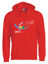 Clique BASIC Hoody - Unisex - rot - Lichtenstein-Rother-Grundschule Augsburg