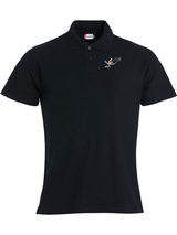 Clique BASIC Polo - Herren - schwarz - Lichtenstein-Rother-Grundschule Augsburg