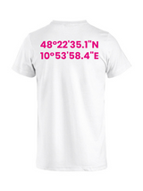 Clique BASIC-T - Unisex - weiß - Druck beidseitig - Gymnasium bei St. Stephan
