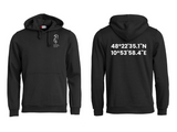 Clique BASIC  Hoody - Kinder - schwarz - Druck beidseitig - Gymnasium bei St. Stephan
