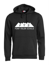 Clique BASIC Hoody - Unisex - schwarz - 5-Täler-Schule